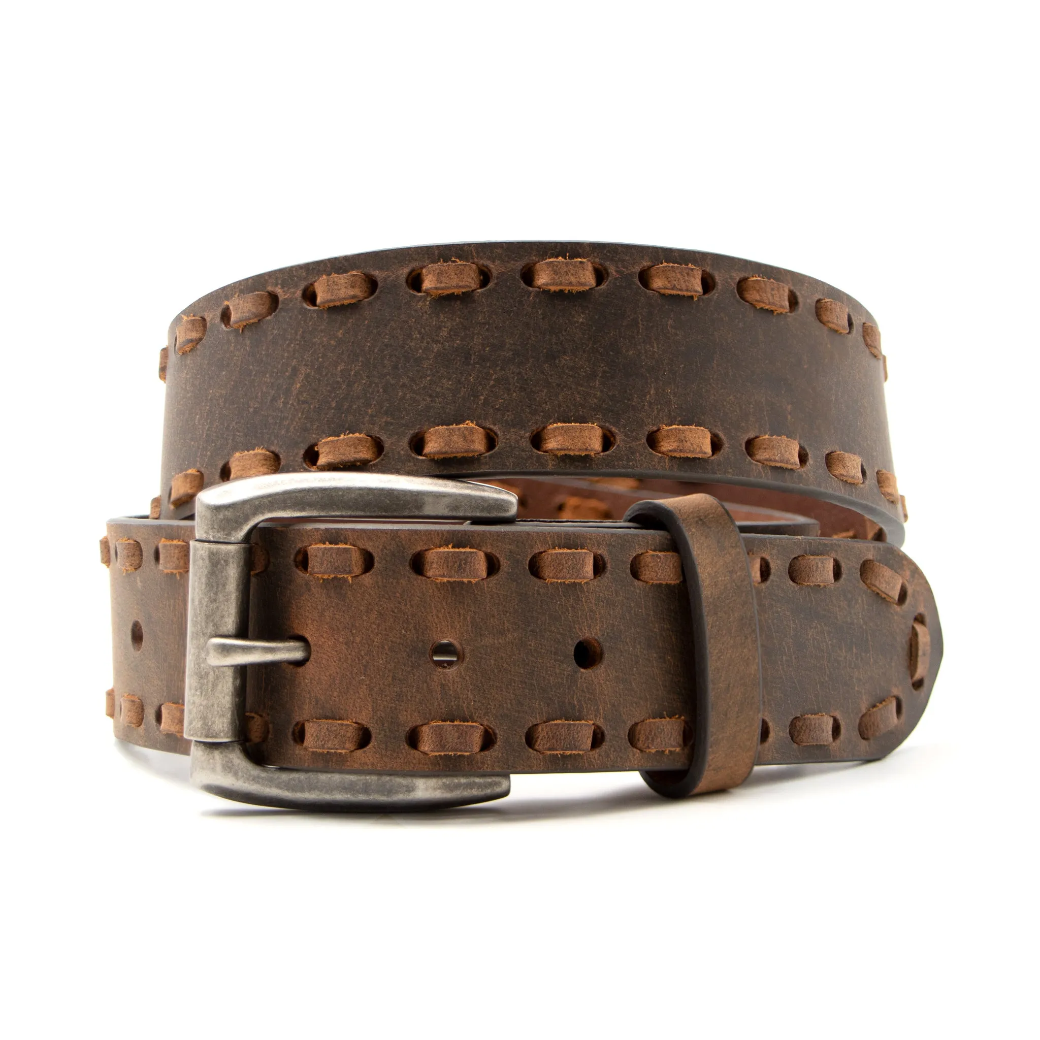 1 5/8" Wide Laced Edge Belt