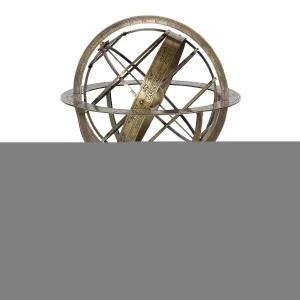 103790 - Globe antique brass finish L