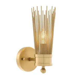 113548UL - Wall Lamp Romeo Single antique brass finish