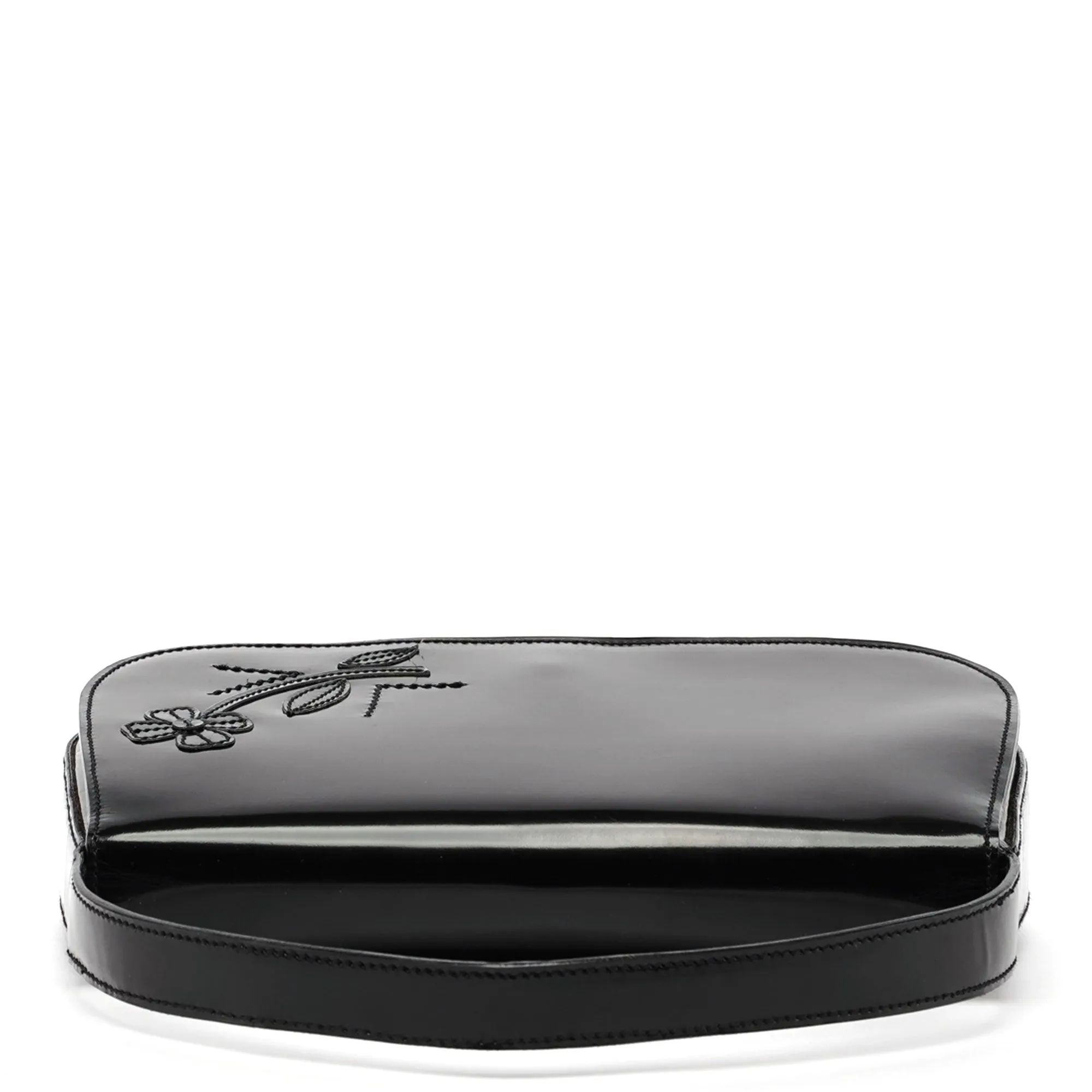 1995 Black Spazzolato Handbag
