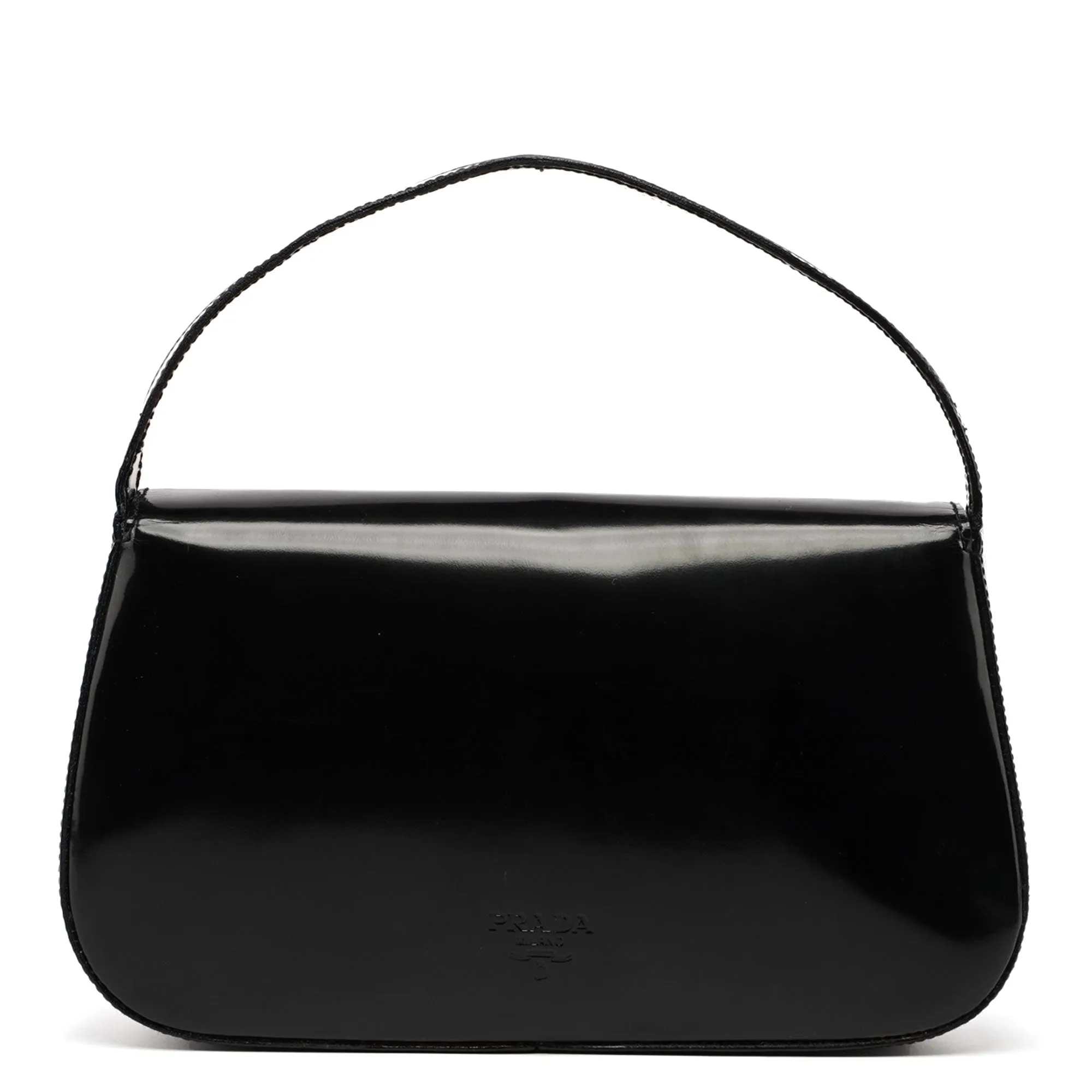 1995 Black Spazzolato Handbag