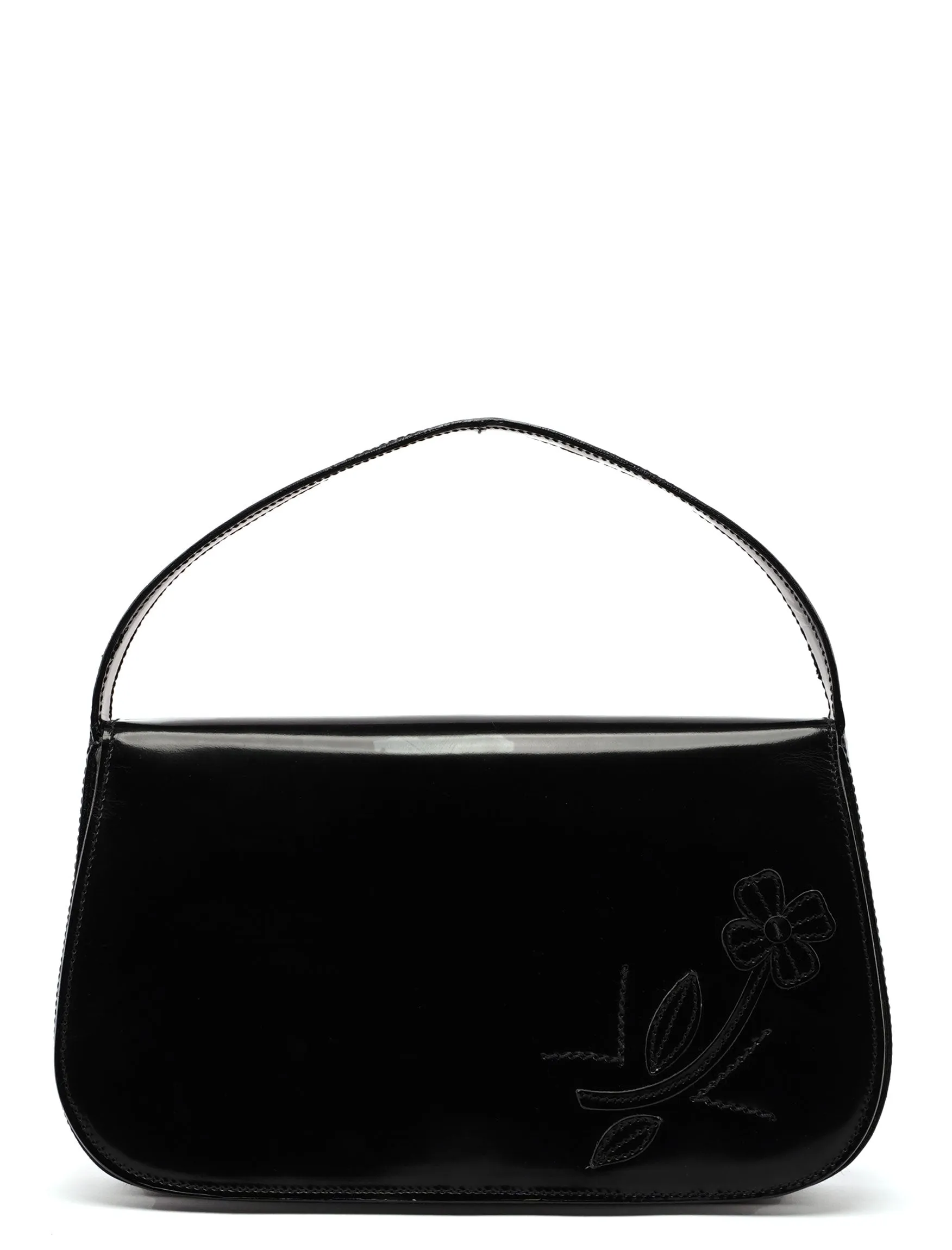 1995 Black Spazzolato Handbag