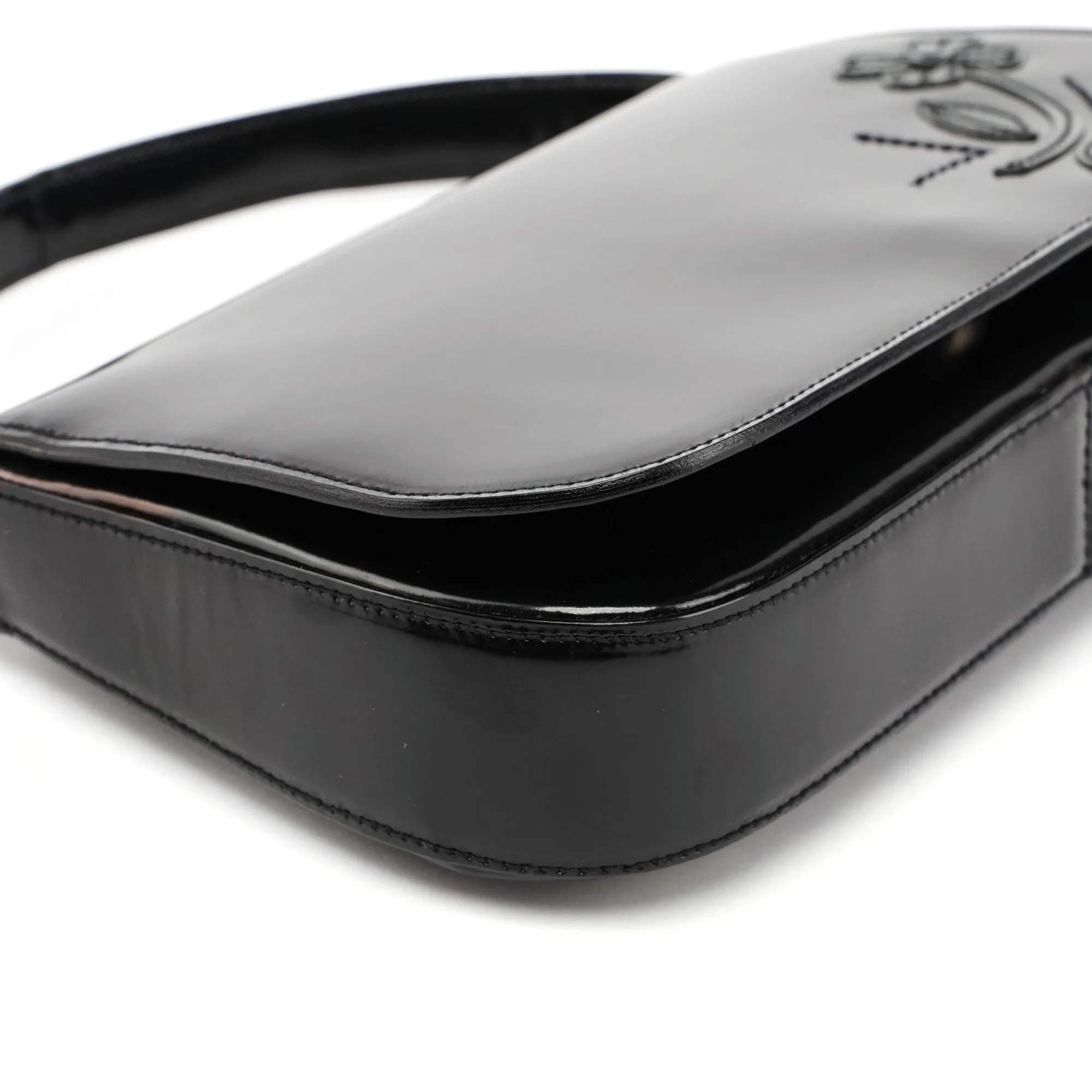 1995 Black Spazzolato Handbag