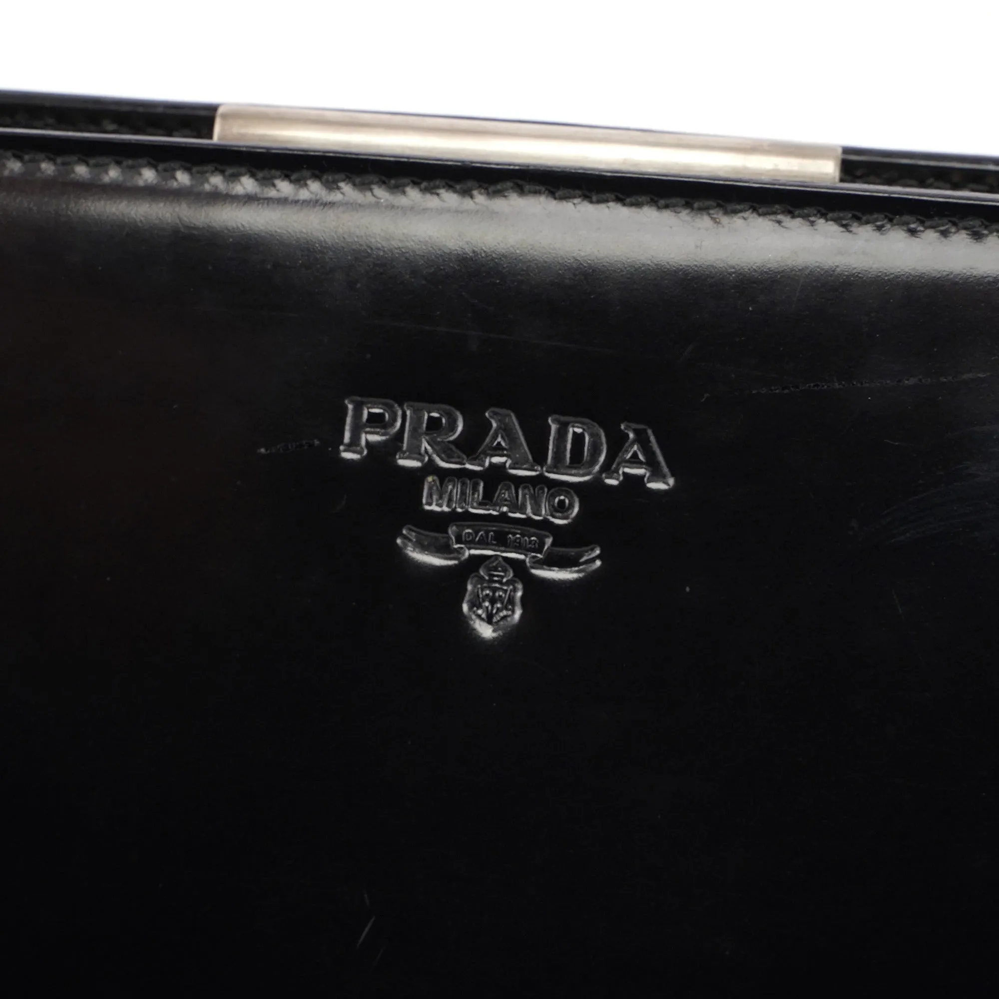 1995 Black Spazzolato Tote Bag