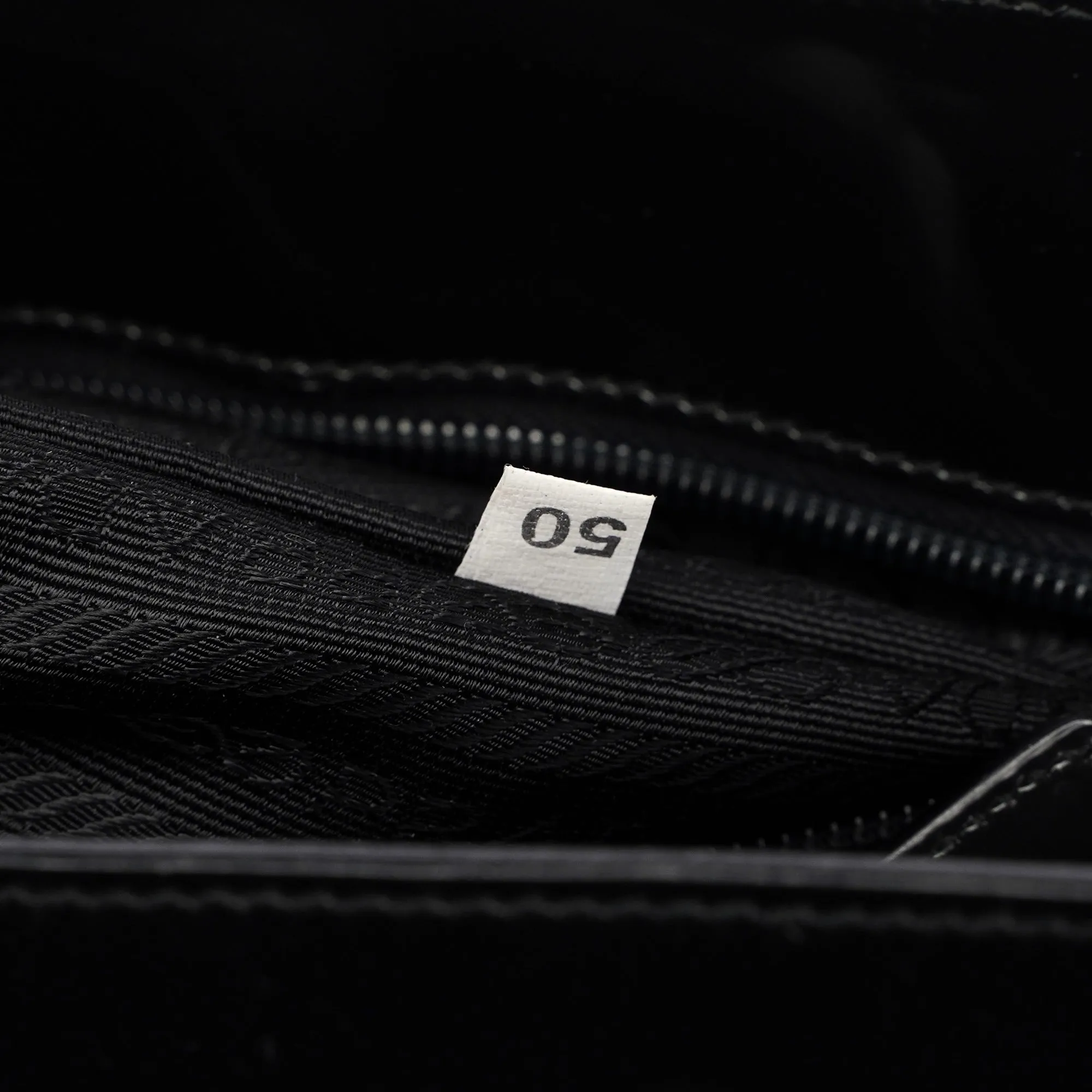 1995 Black Spazzolato Tote