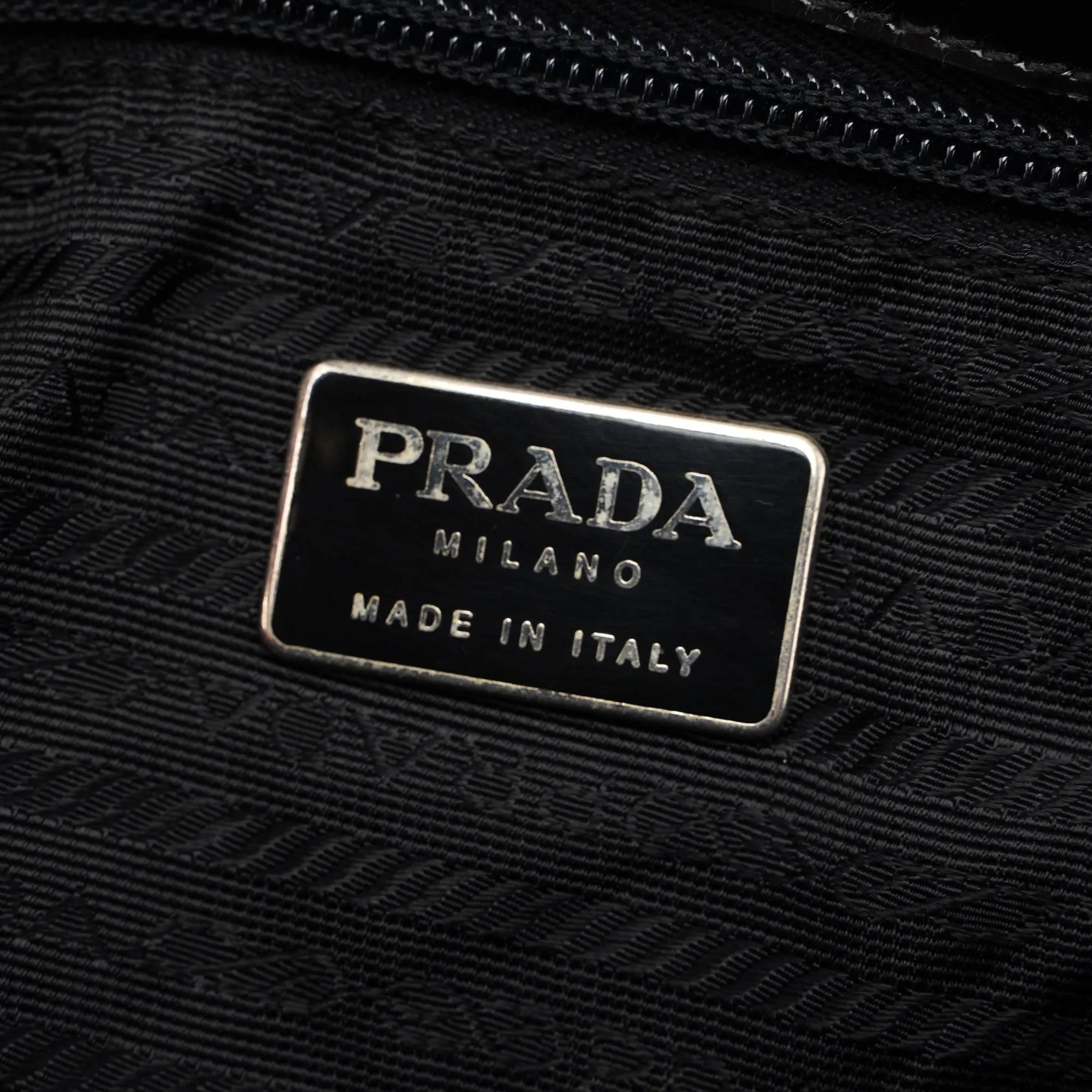 1995 Black Spazzolato Tote