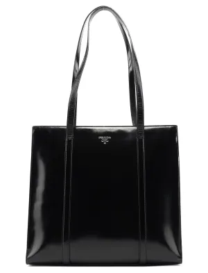 1995 Black Spazzolato Tote