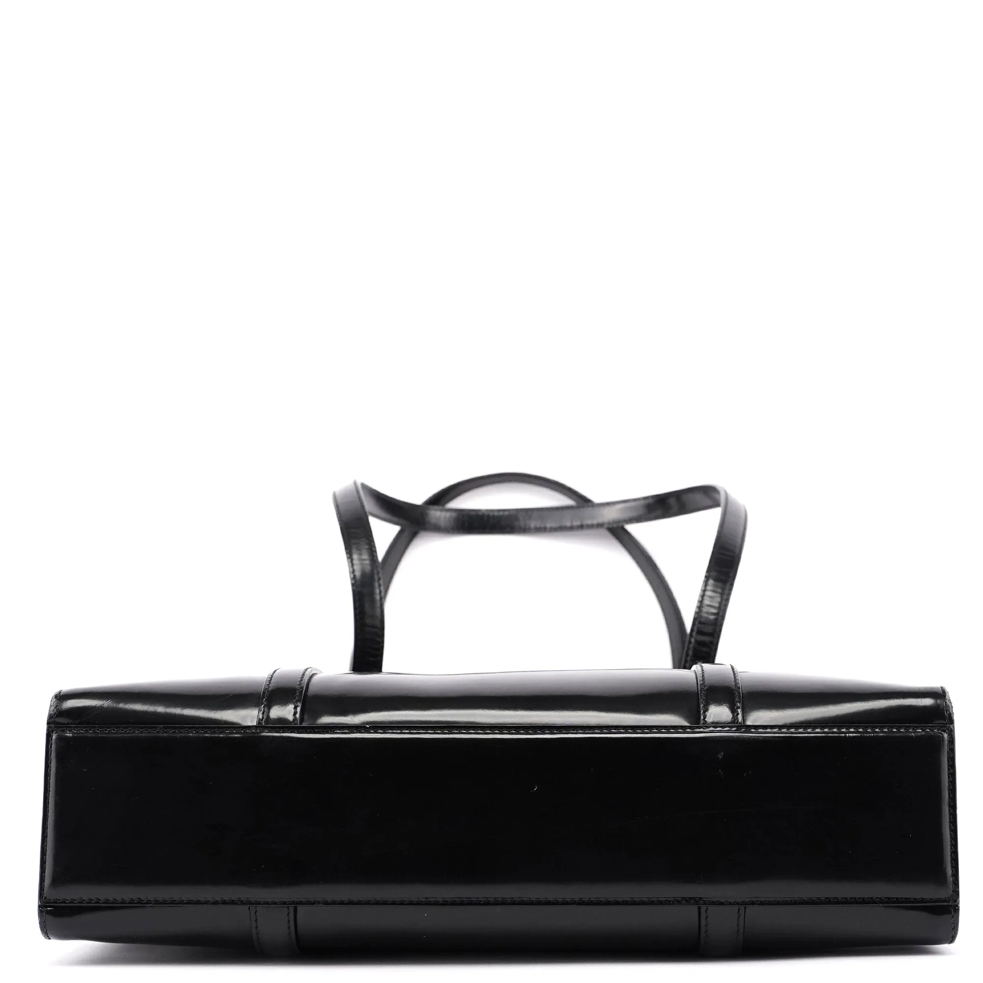 1995 Black Spazzolato Tote