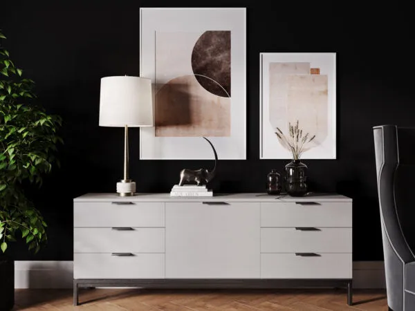 4556-Weiss Table Lamp