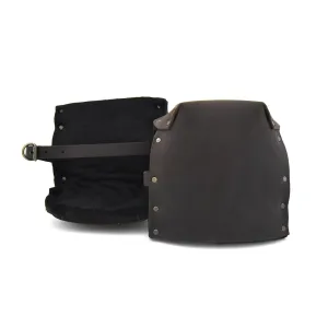 74013 - Knee Pads in Heavy Top Grain Oiled Leather
