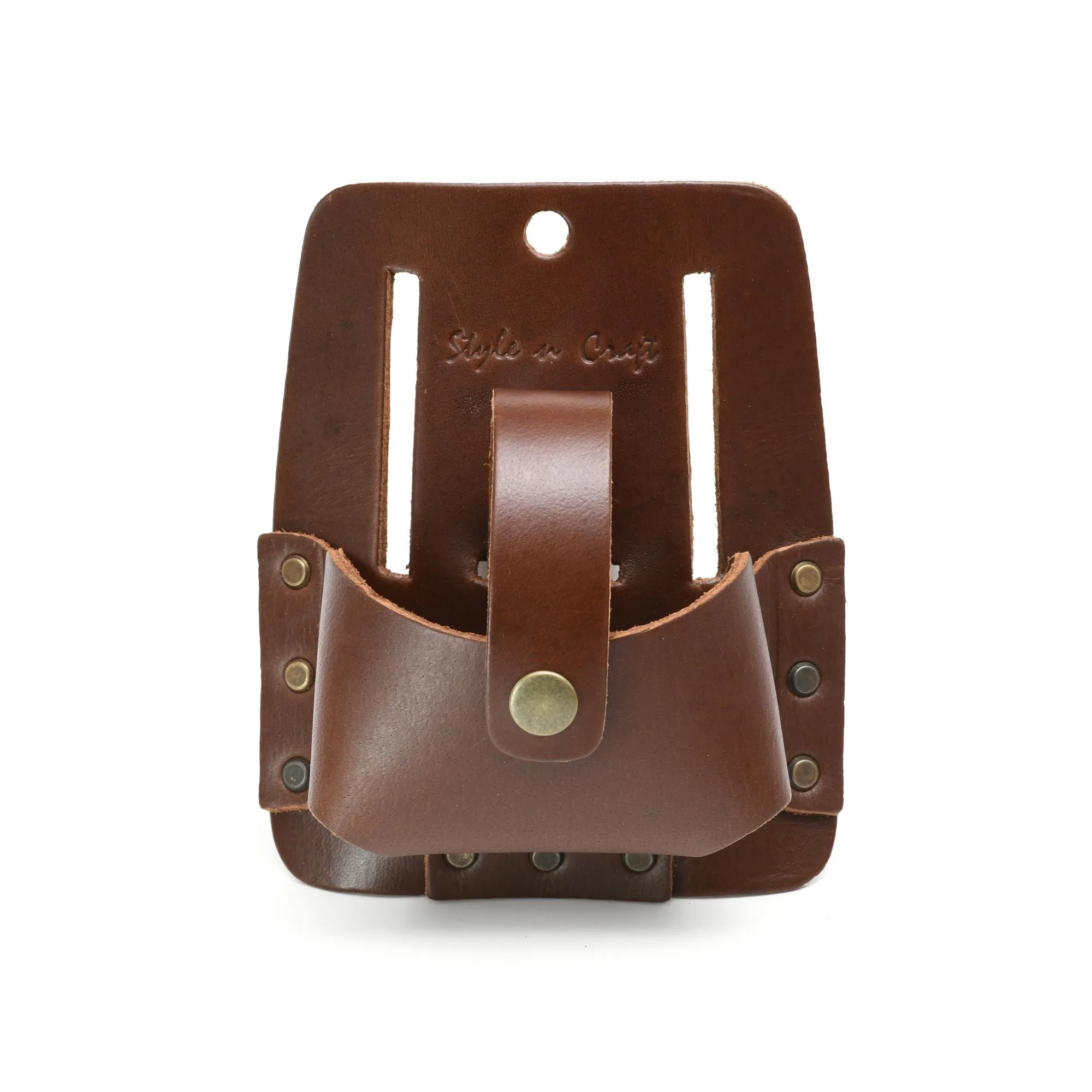 98014-Extra Large Tape Holder- Heavy Full Grain Leather | Style n Craft