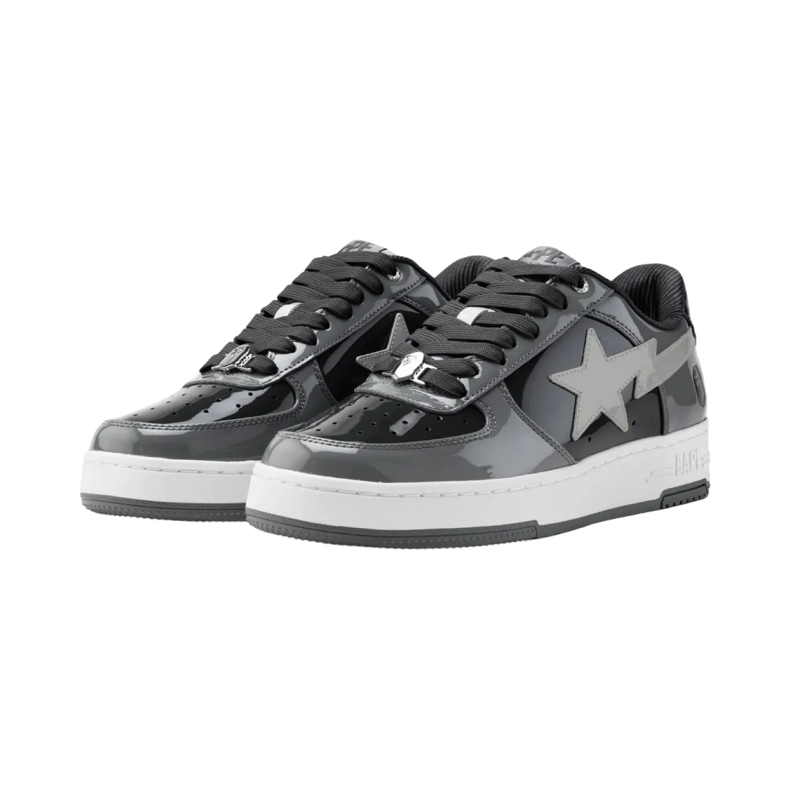 A Bathing Ape Bapesta #1 M1 Black Grey White