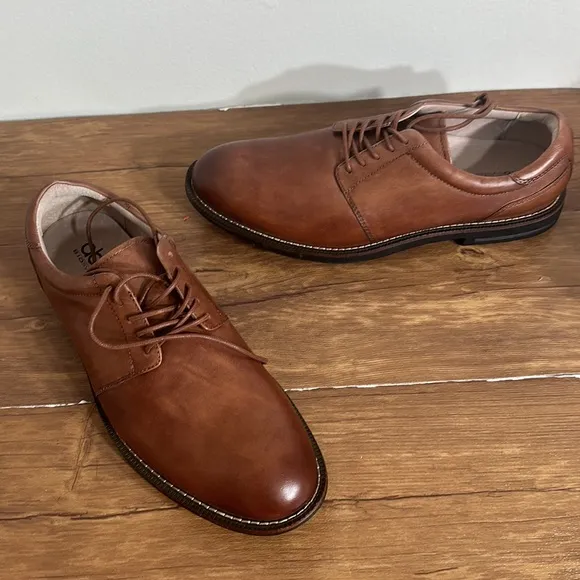 Abeo  Oscar Dress Casual Shoes cognac   Men's Size US 9 new with box