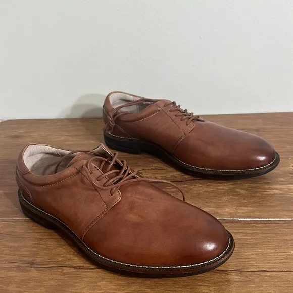 Abeo  Oscar Dress Casual Shoes cognac   Men's Size US 9 new with box