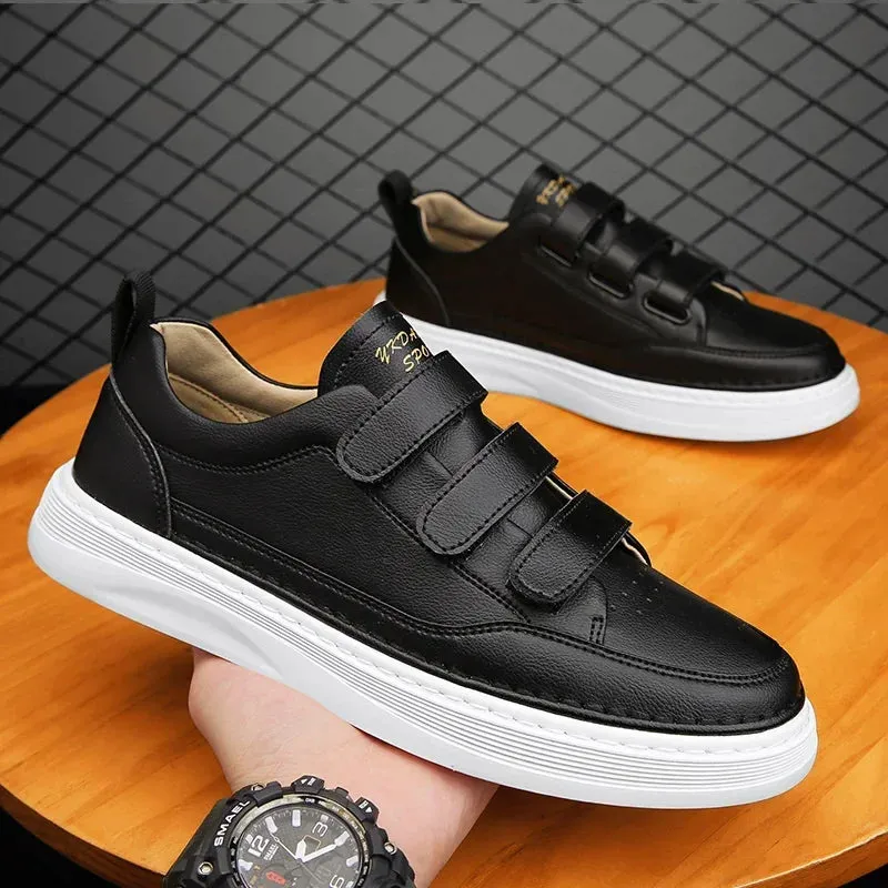 ADVBRIDGE  -  Leather Mens Casual Shoes New Outdoor Walking Shoes Designer Business Office Shoe for Men Skateboard shoes Mocassin Hombre