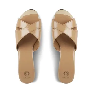 Aiyana Nude Wedges