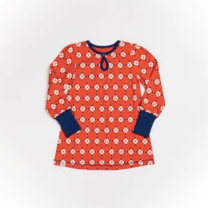 Alba - Inge Dress - Cherry Tomato Heartbreaking Love
