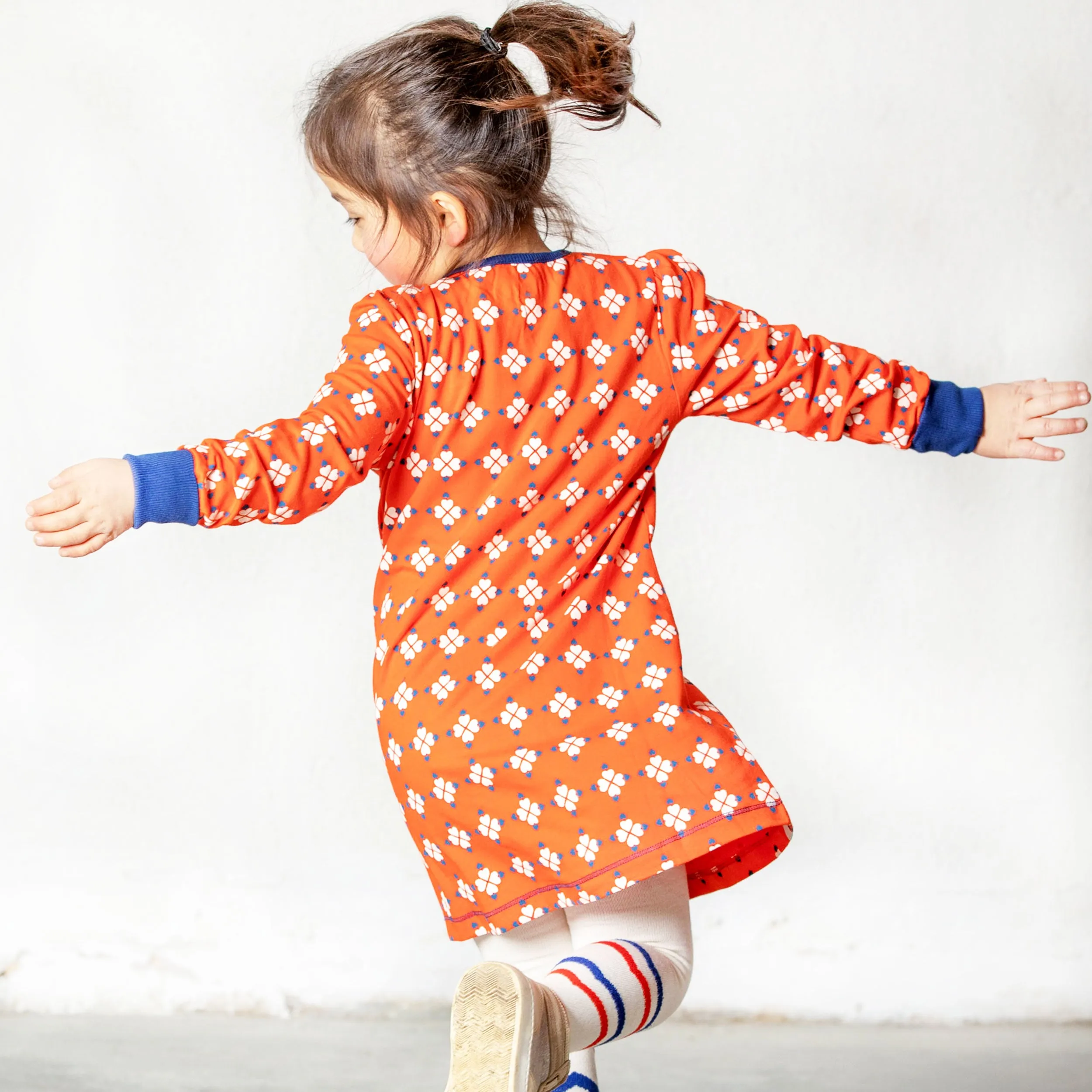 Alba - Inge Dress - Cherry Tomato Heartbreaking Love