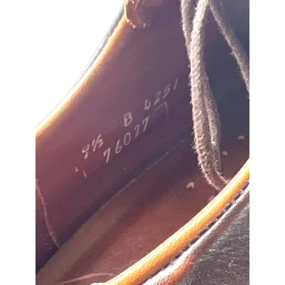 Allen Edmonds Brown and Tan Oxfords