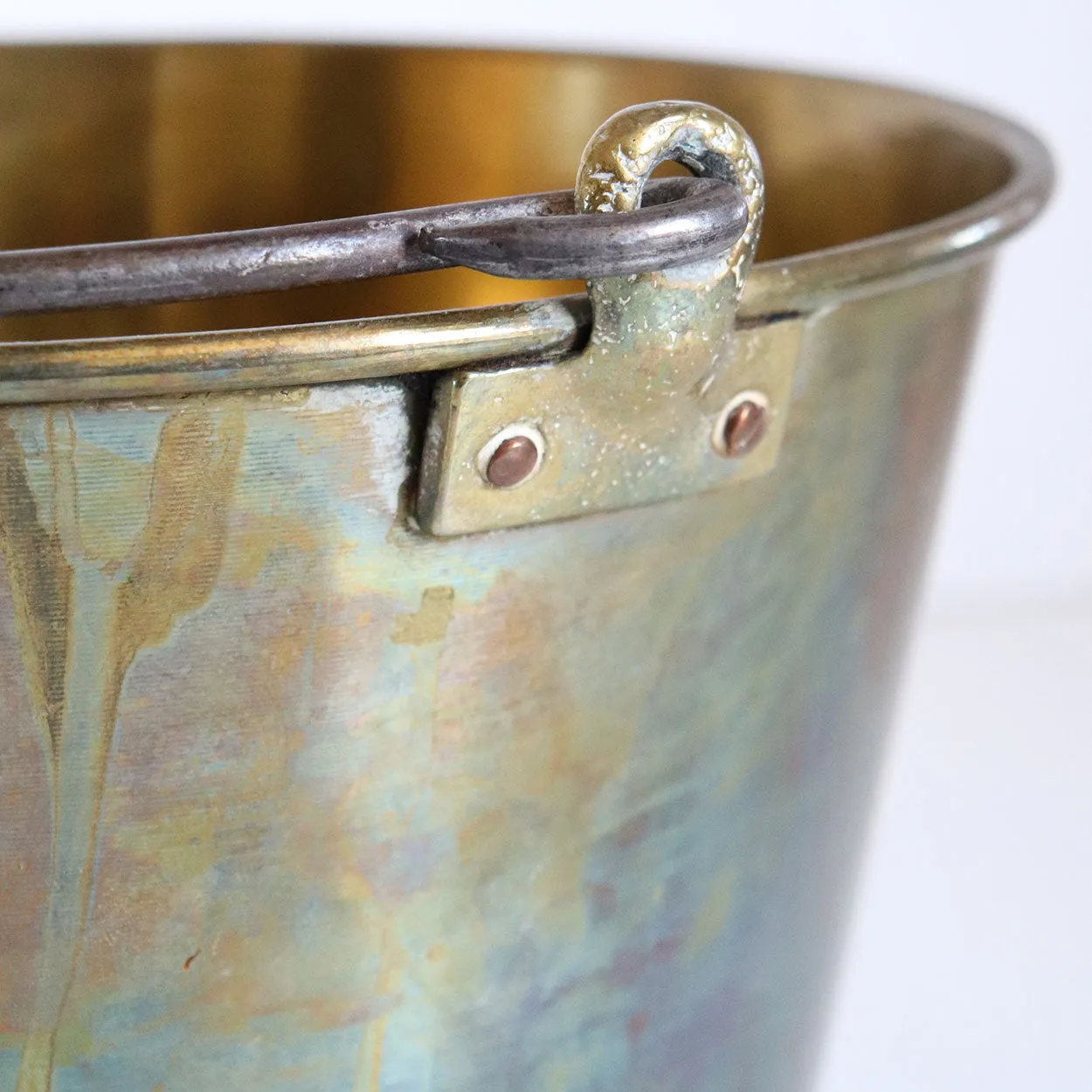 American H. W. Hayden for Waterbury Brass Company Brass Jelly Pot
