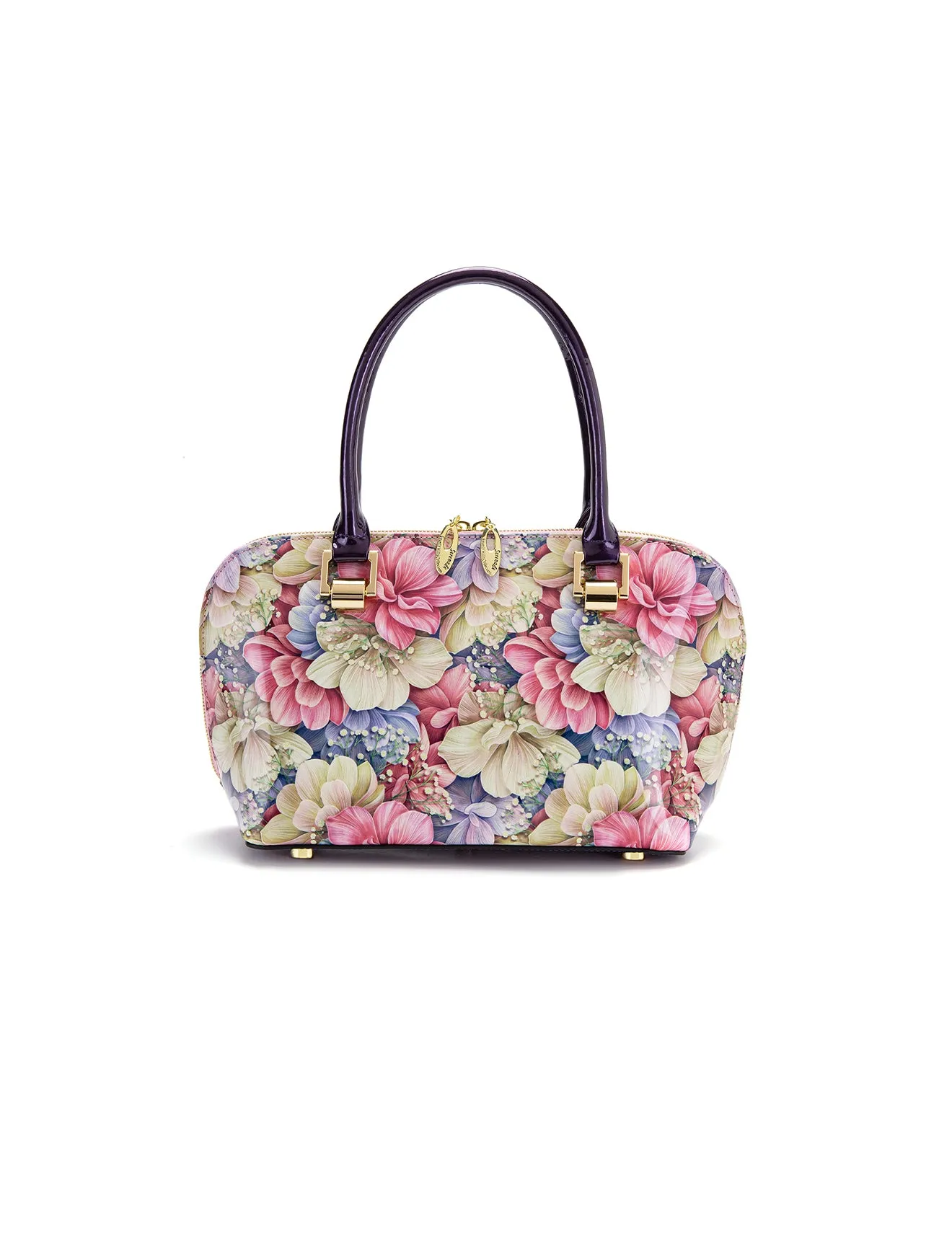ANGELIQUE SML GRIP HANDLE LEATHER BAG- SN57-9387