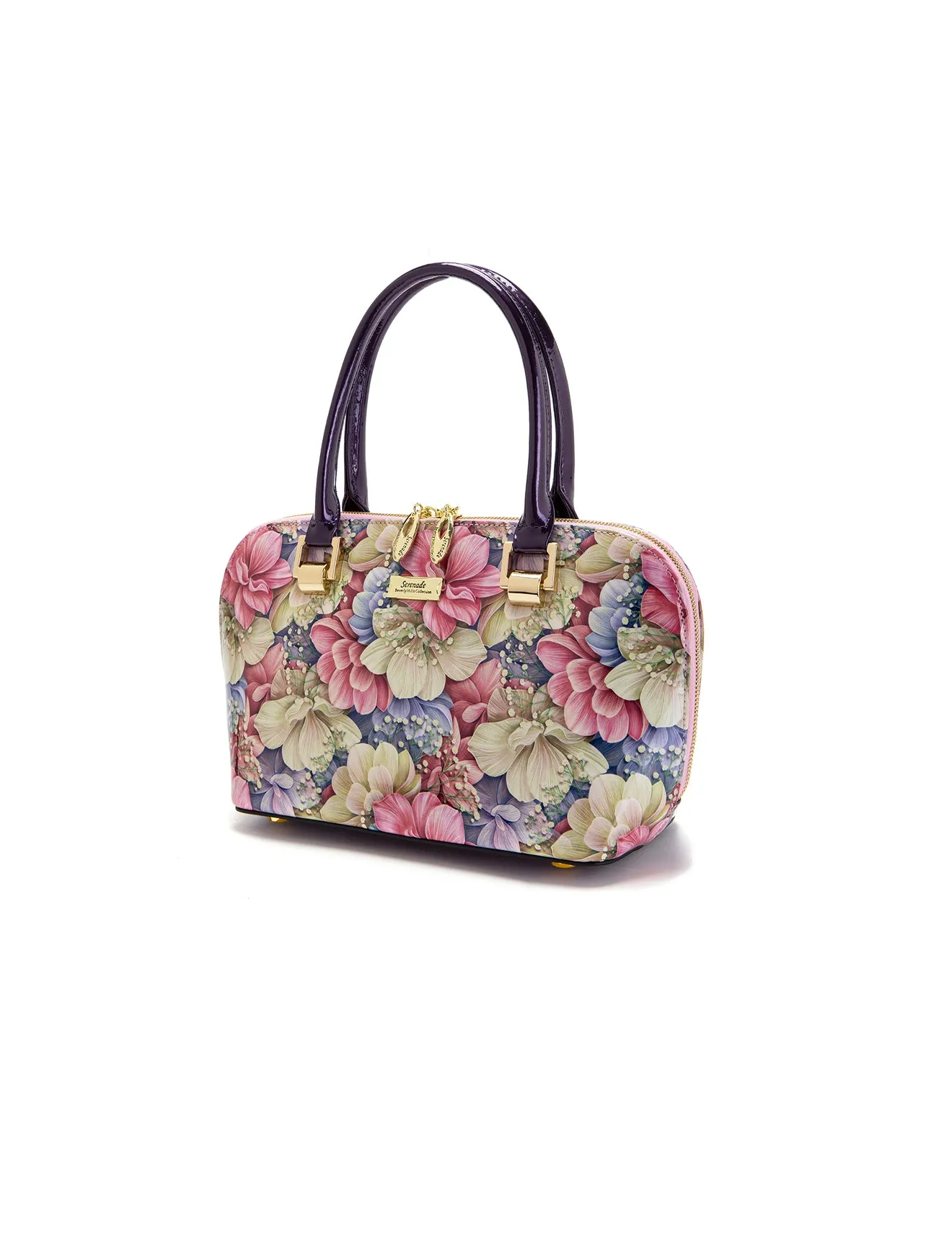 ANGELIQUE SML GRIP HANDLE LEATHER BAG- SN57-9387