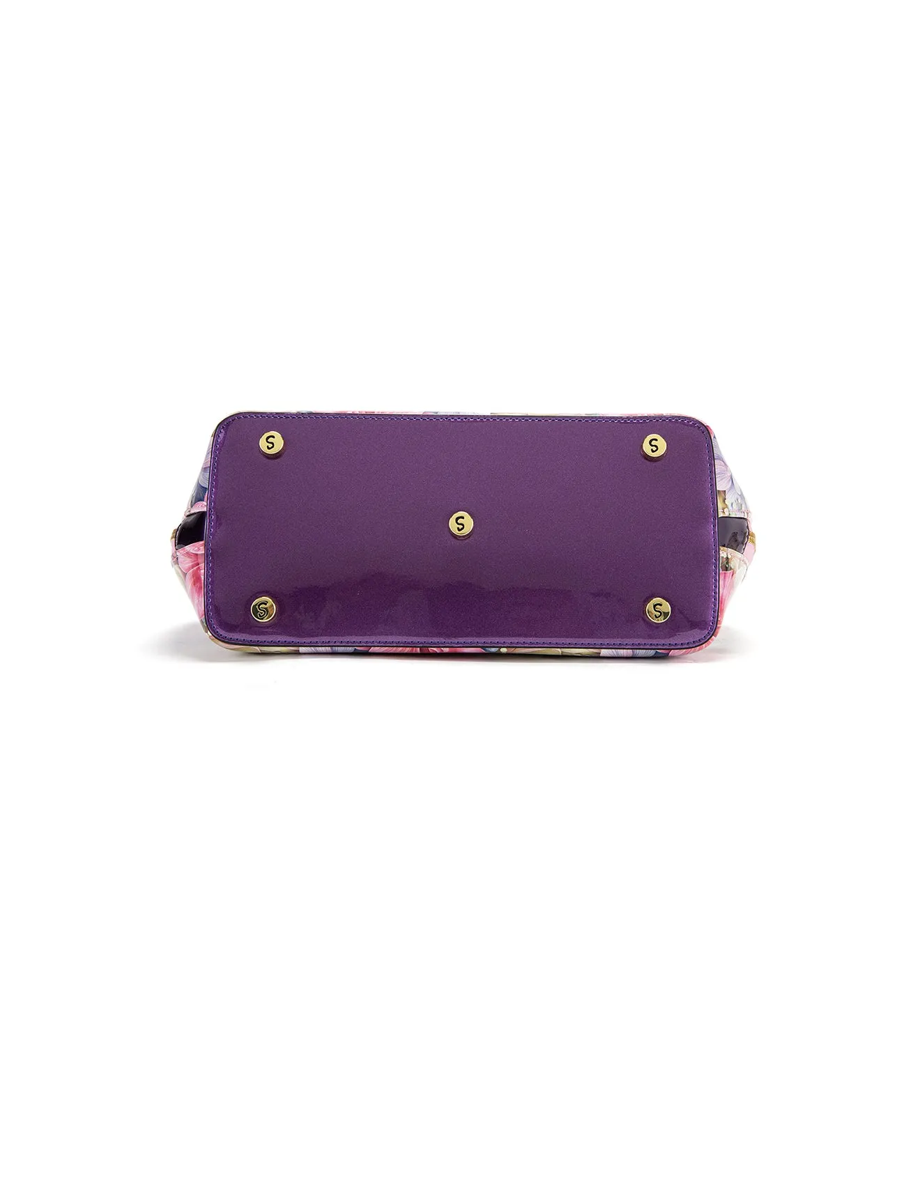 ANGELIQUE SML GRIP HANDLE LEATHER BAG- SN57-9387