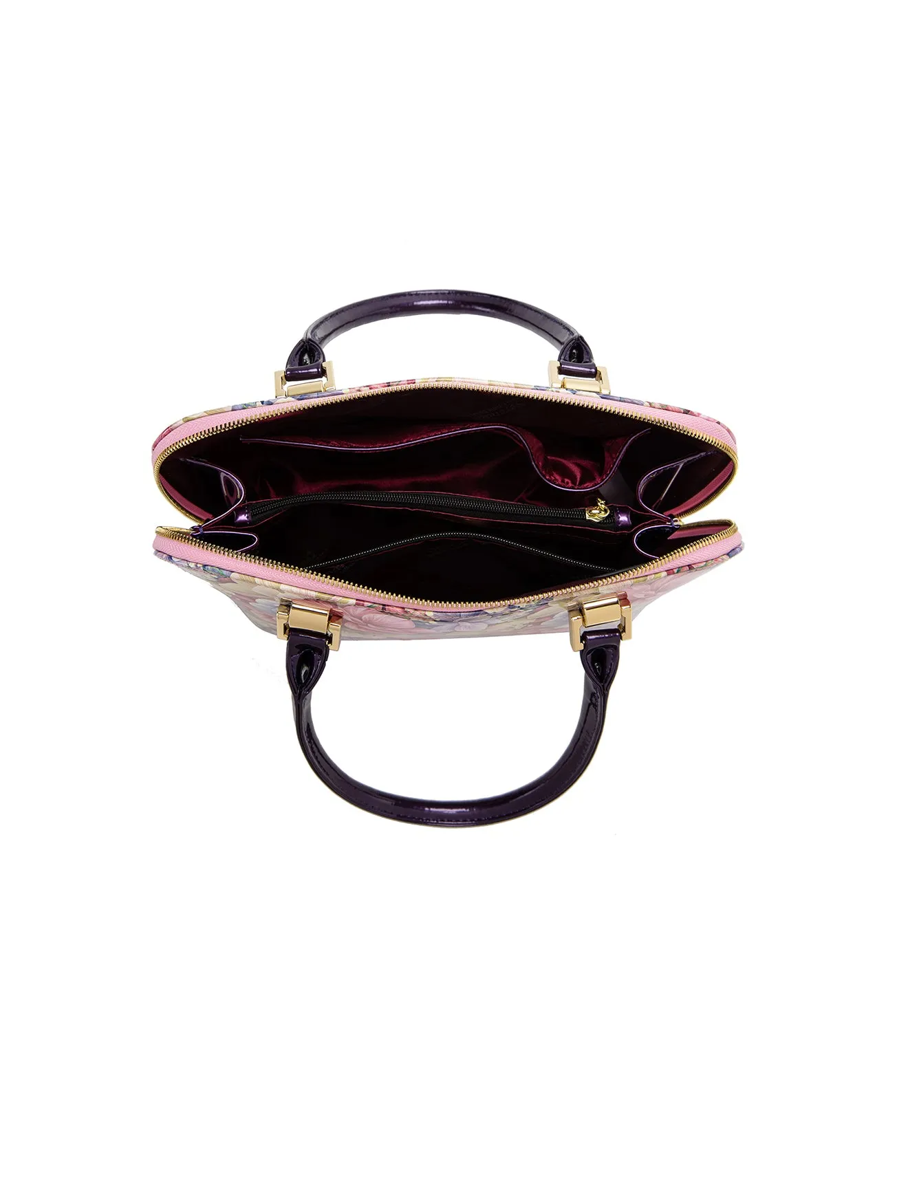 ANGELIQUE SML GRIP HANDLE LEATHER BAG- SN57-9387