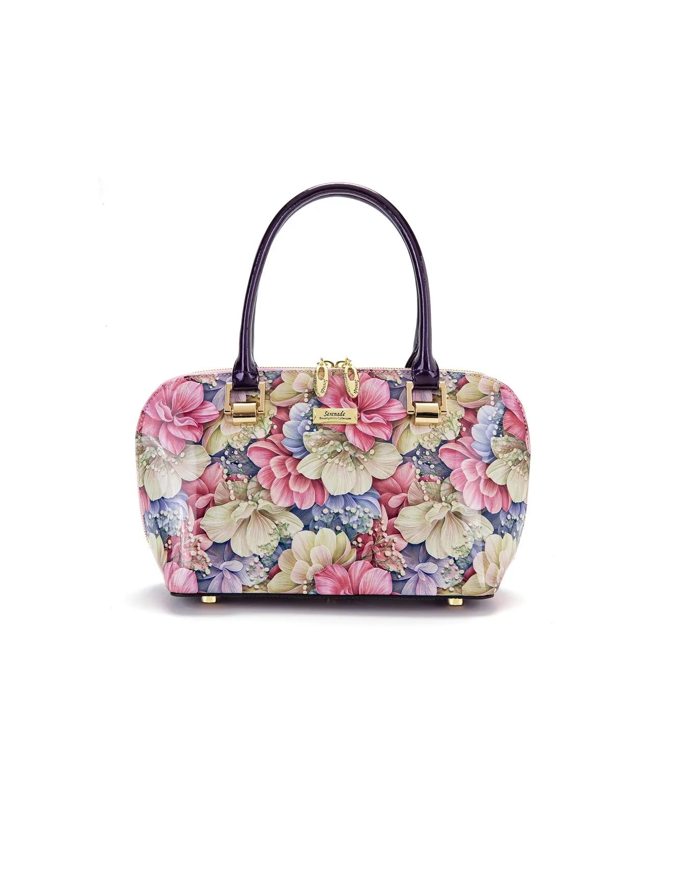ANGELIQUE SML GRIP HANDLE LEATHER BAG- SN57-9387