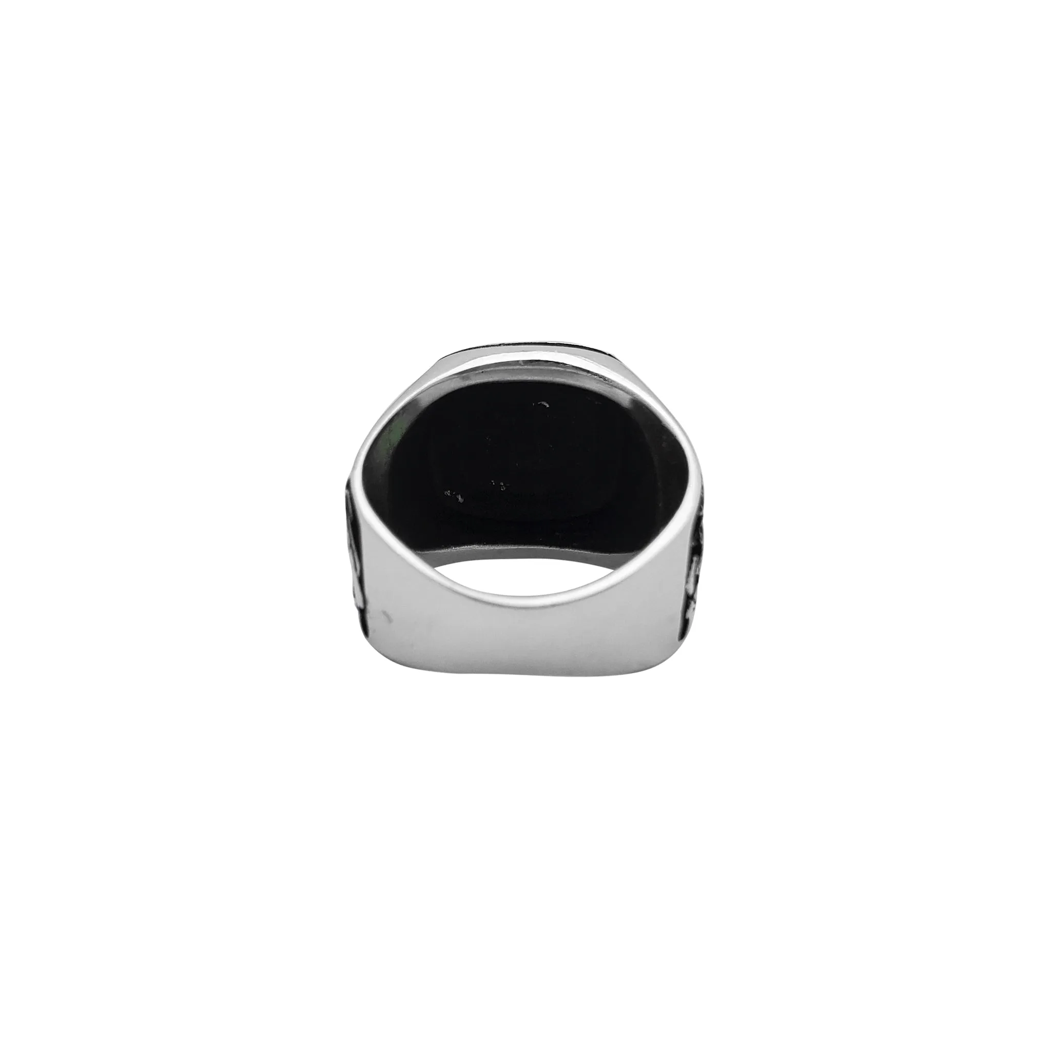 Antique-Finish U.S Navy Ring (Silver)