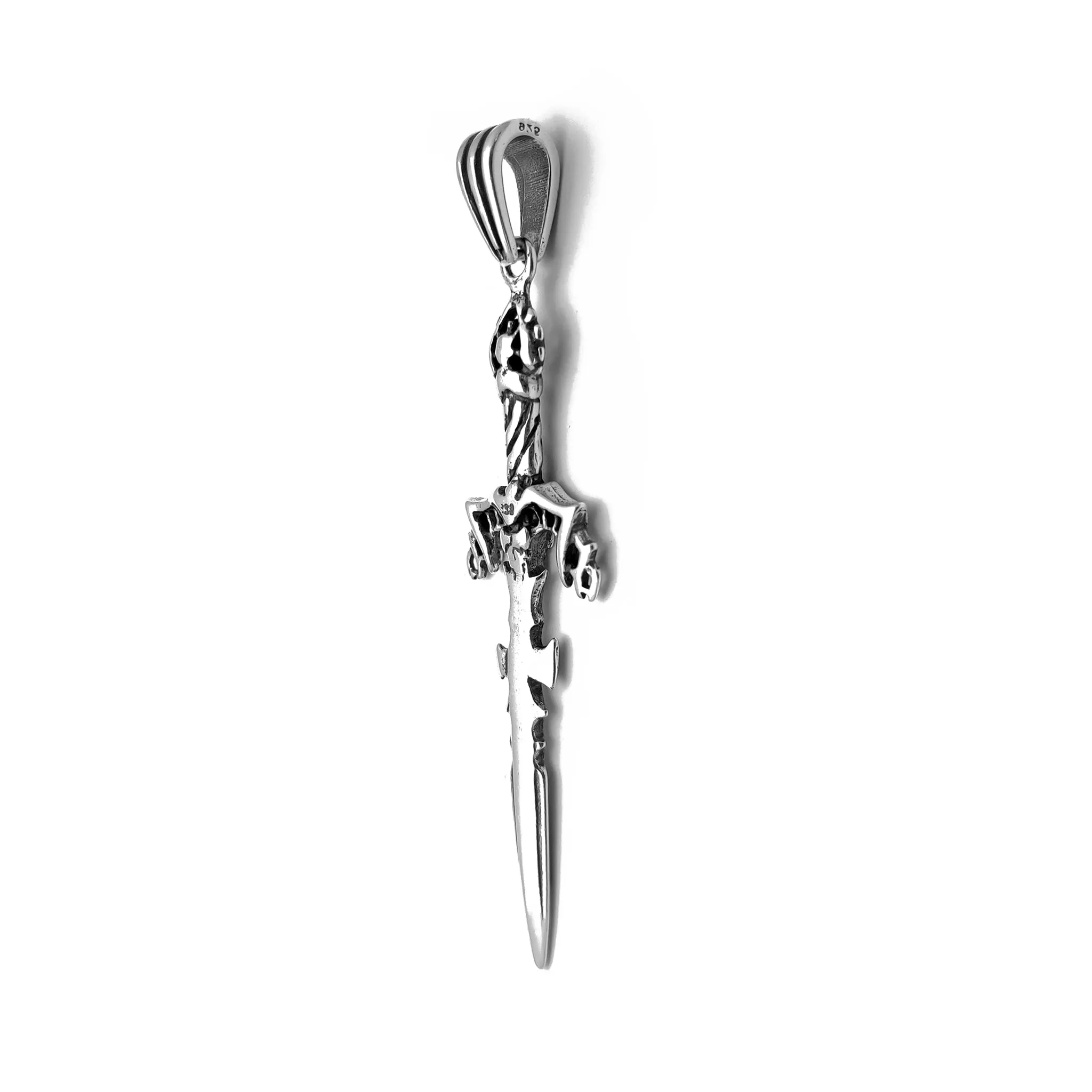 Antique-Finish Vintage Sword (Silver)