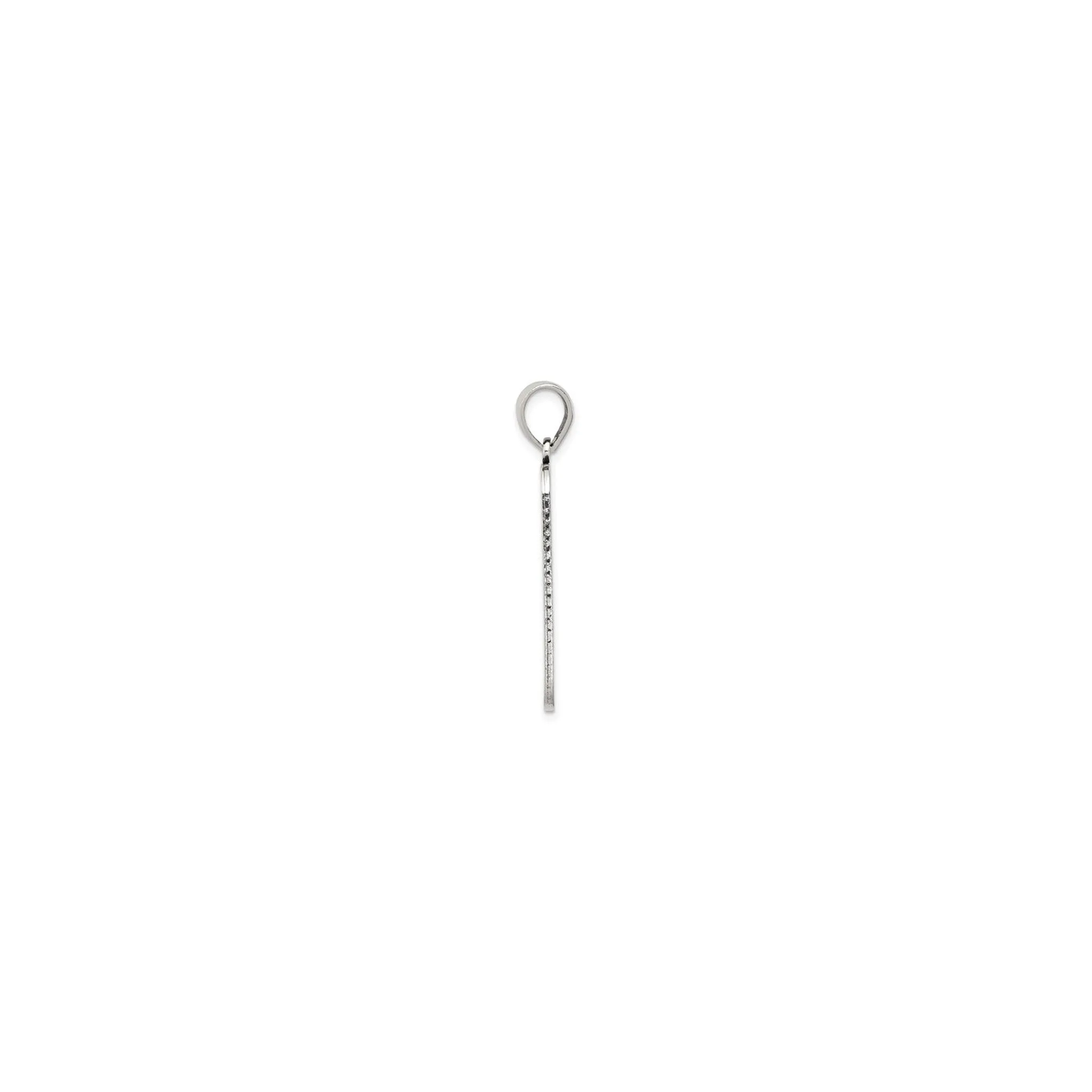 Antique Lucky Charms Cartouche Pendant (Silver)