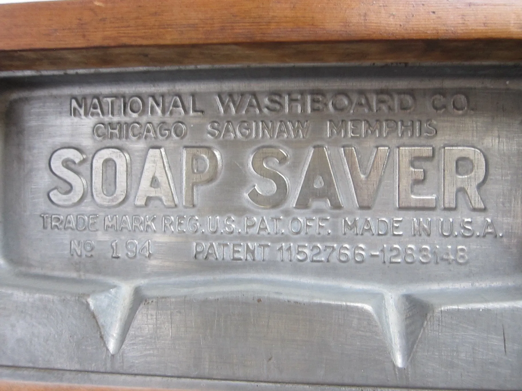 Antique National Washboard - Soap Saver