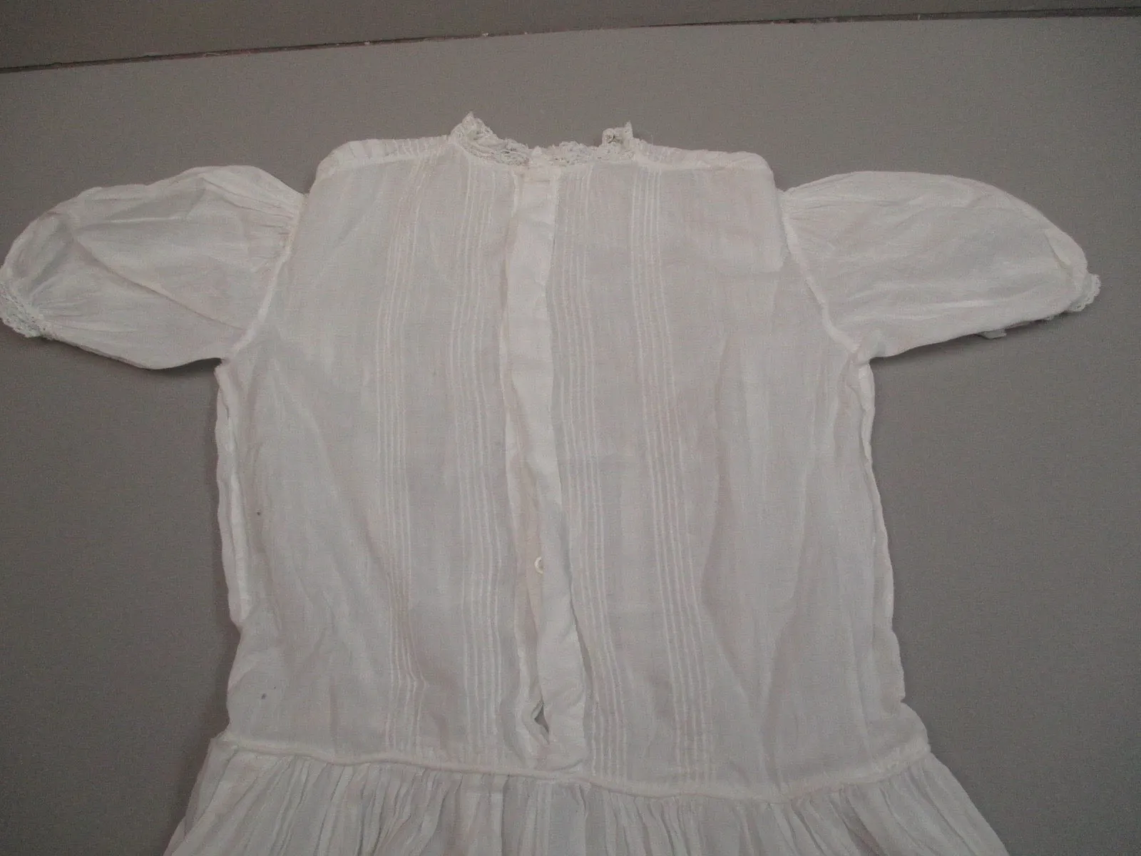 Antique Victorian lace childs girls dress