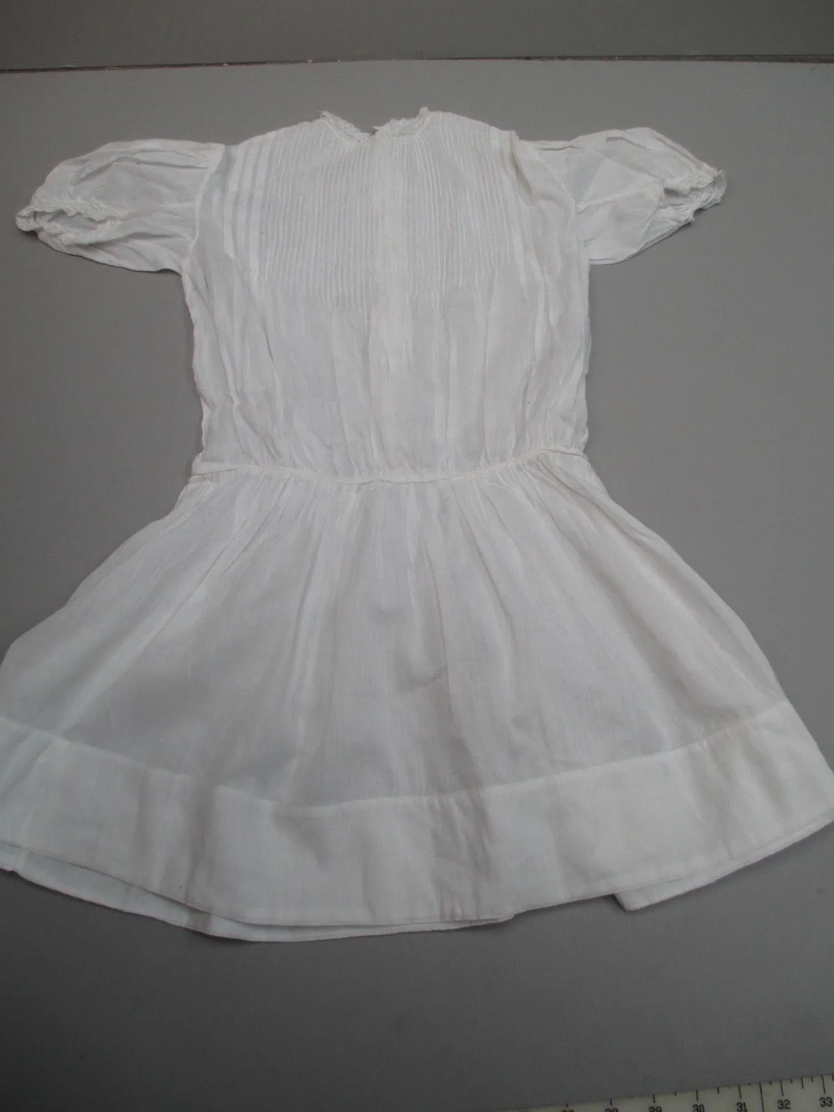 Antique Victorian lace childs girls dress