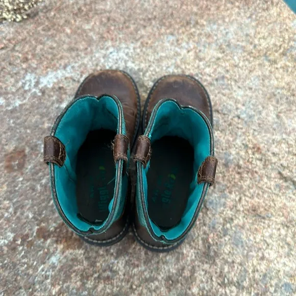 Ariat Distressed Brown Fatbaby Heritage Kids Boots