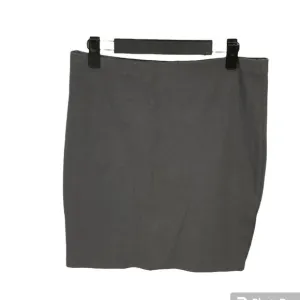 Aritzia Wilfred Free Womens Gray Cotton Spandex Sheath Pencil Skirt Size L H2