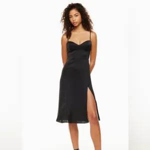 Aritzia Wilfred Glaze Satin Dress Size 6