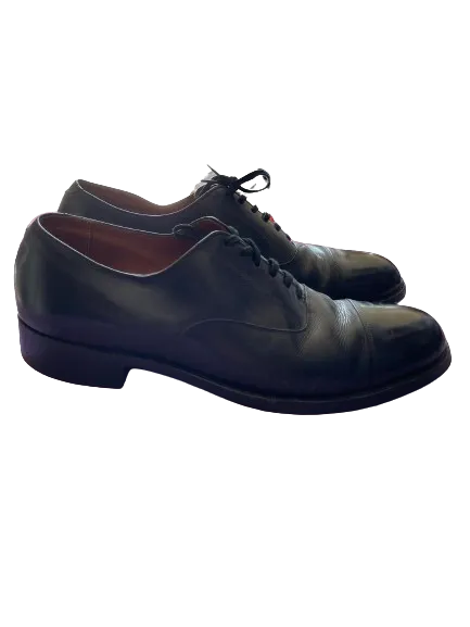 Biltrite Black Leather Dress Shoes