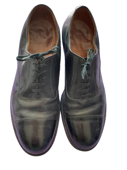 Biltrite Black Leather Dress Shoes