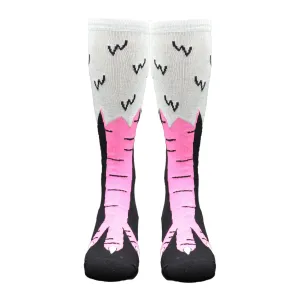 Bird Legs Knee High Socks