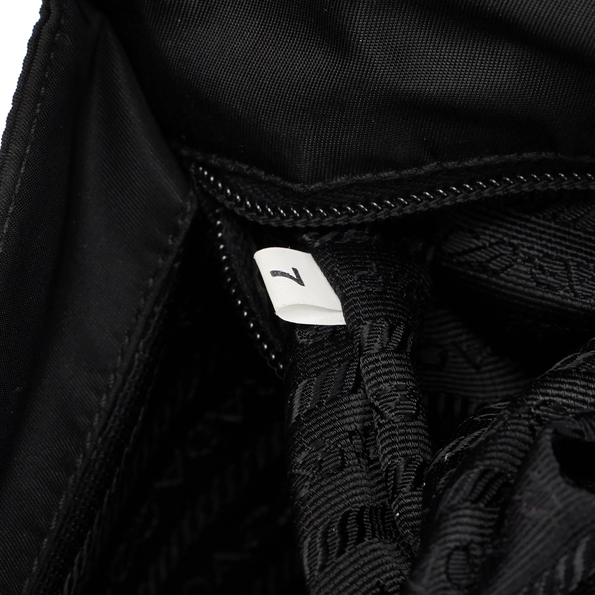 Black Spazzolato Tessuto Tote