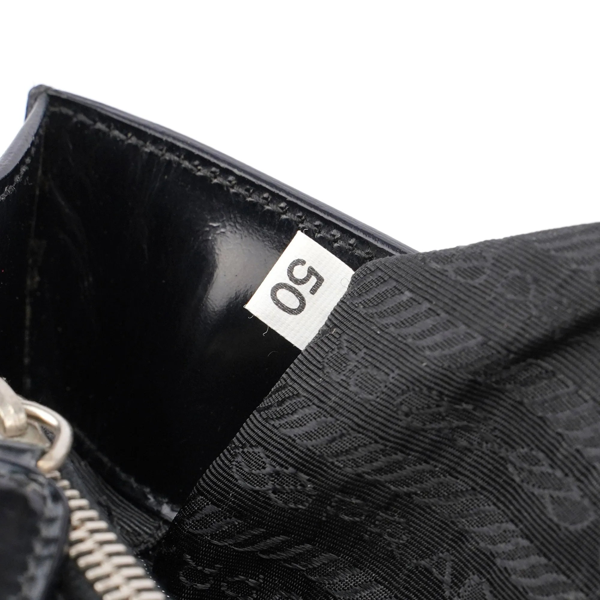 Black Spazzolato Tote
