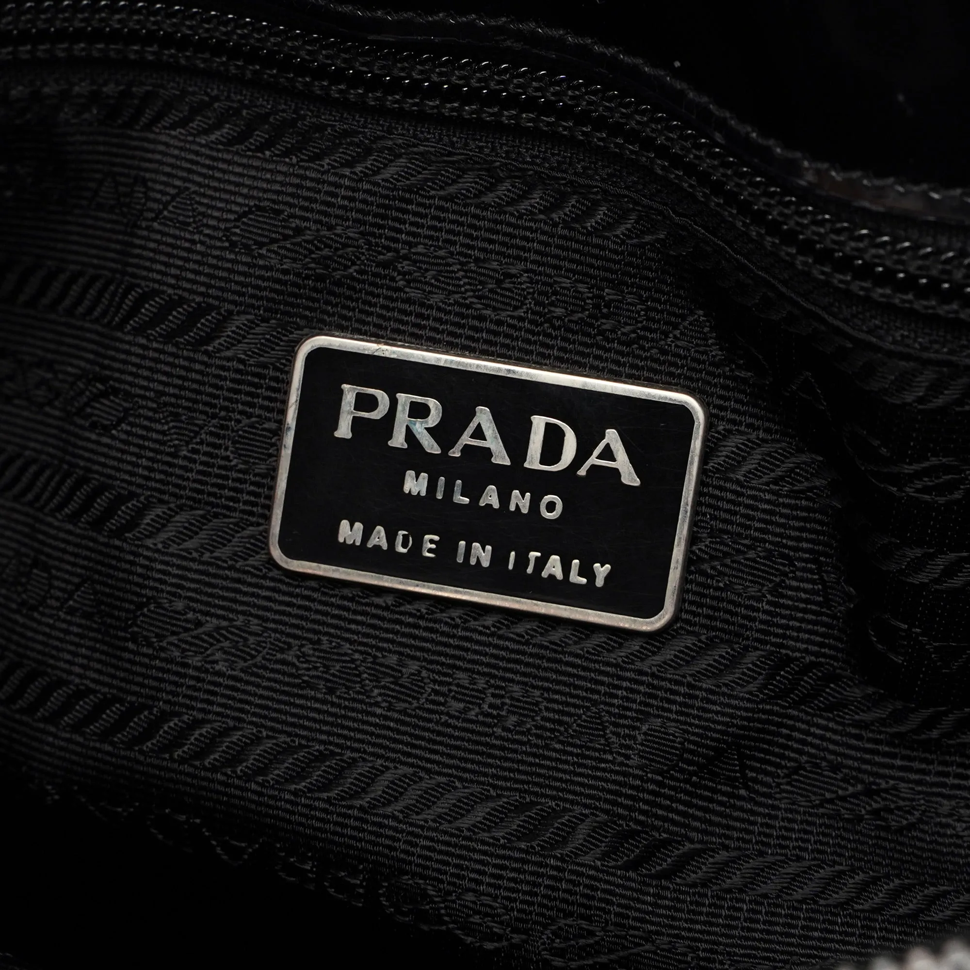 Black Spazzolato Tote