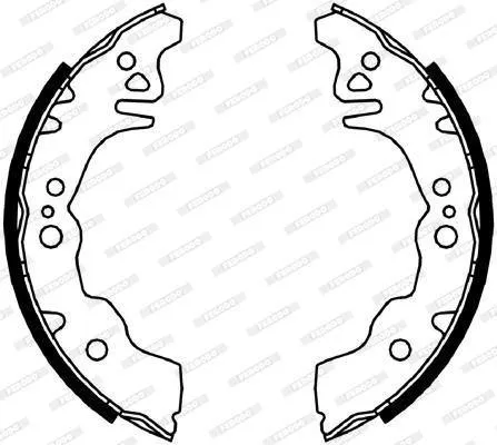 Brake Shoes Daihatsu Materia 1.5,Sirion 1.3,1.5