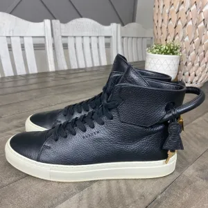 Buscemi Women’s Black/White Leather Sneakers Shoes US 11