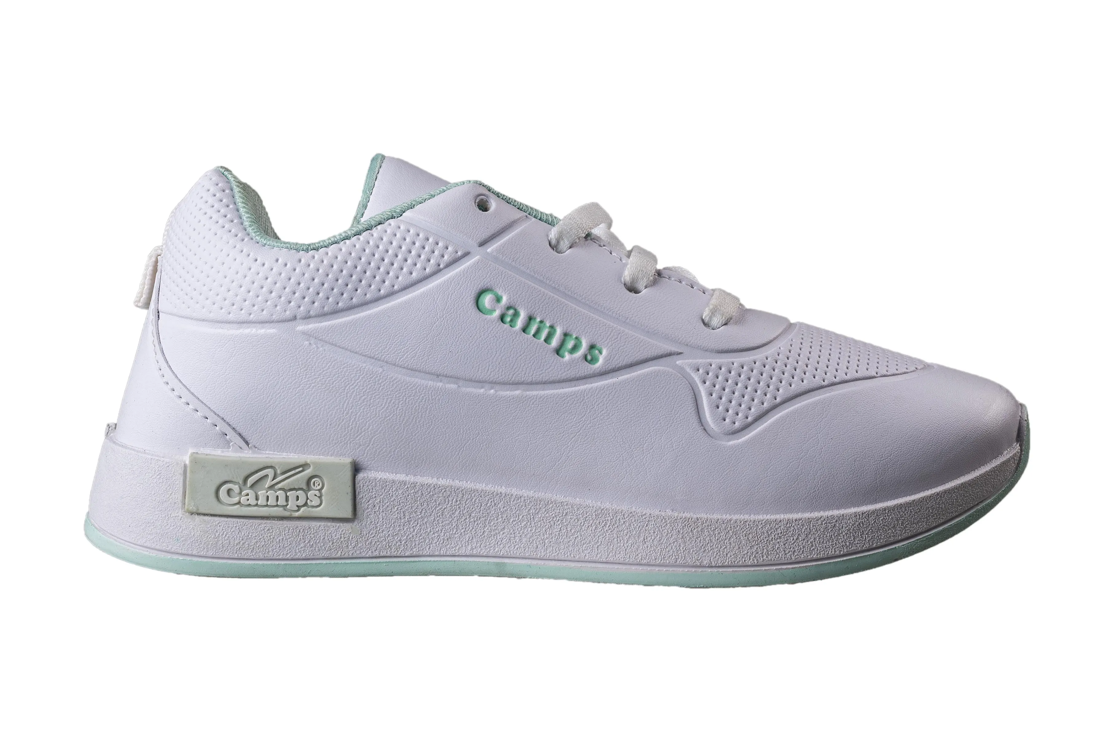 Camps Ladies White / Pista Sports Shoe