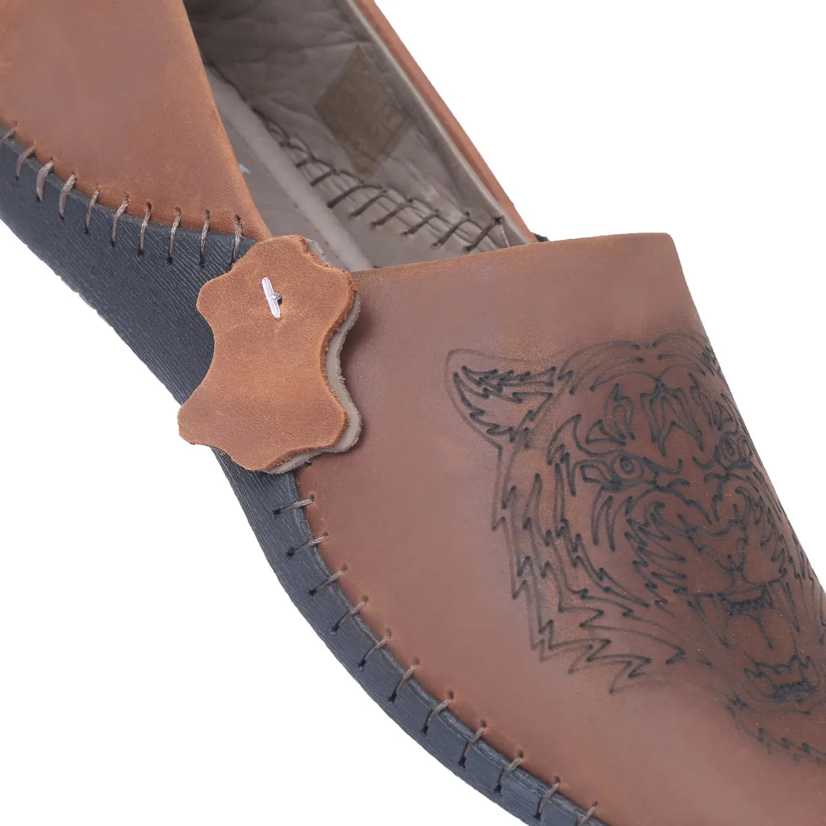 Casual Leather Slip-On Shoes for Men OP-29