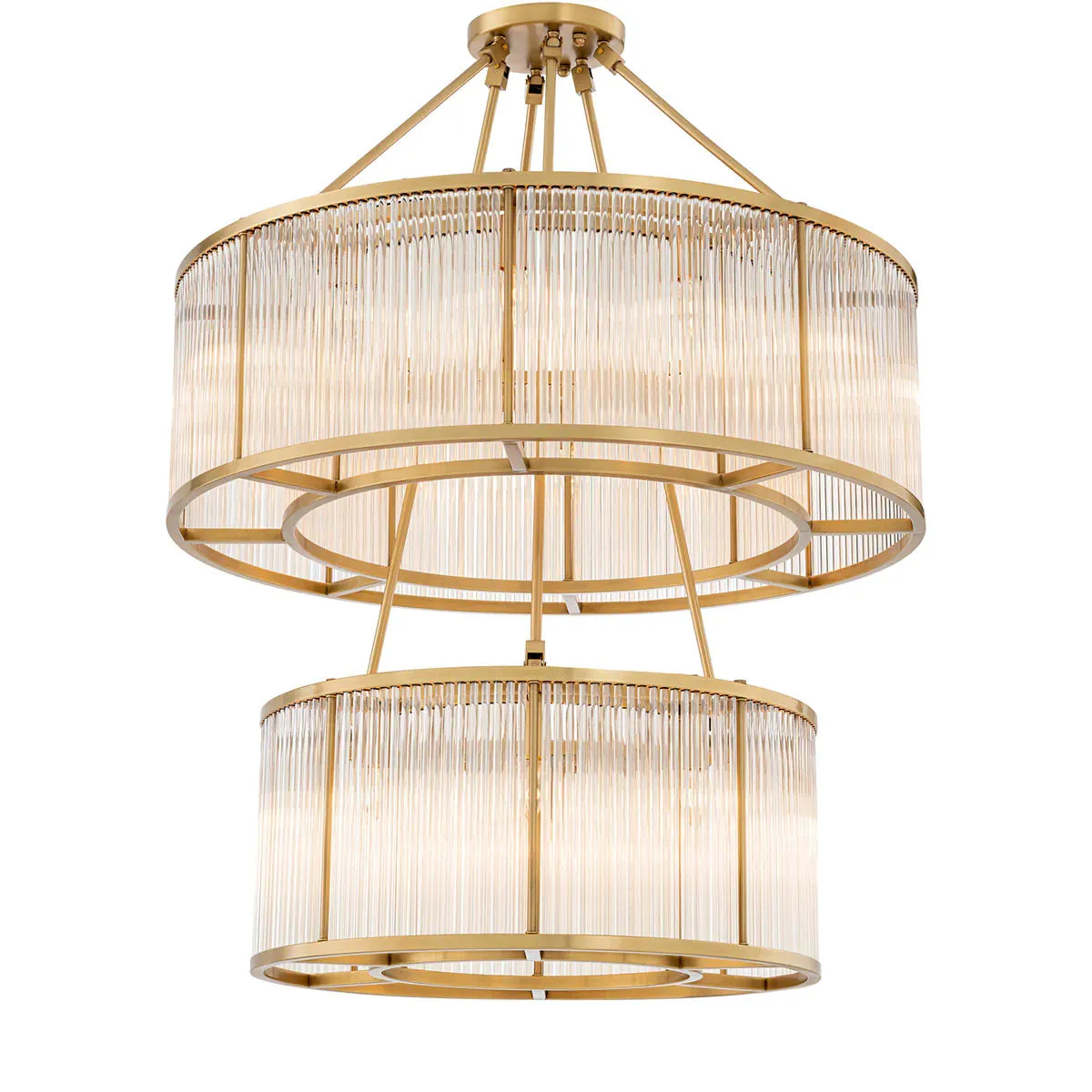 Chandelier Bernardi - Antique Brass Finish