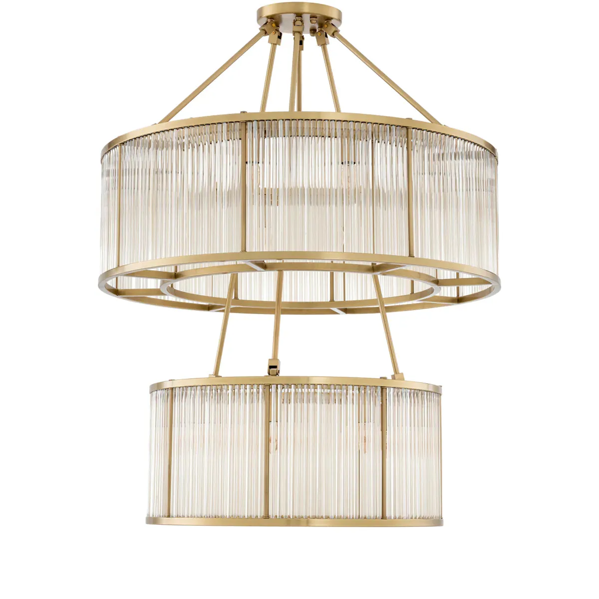 Chandelier Bernardi - Antique Brass Finish